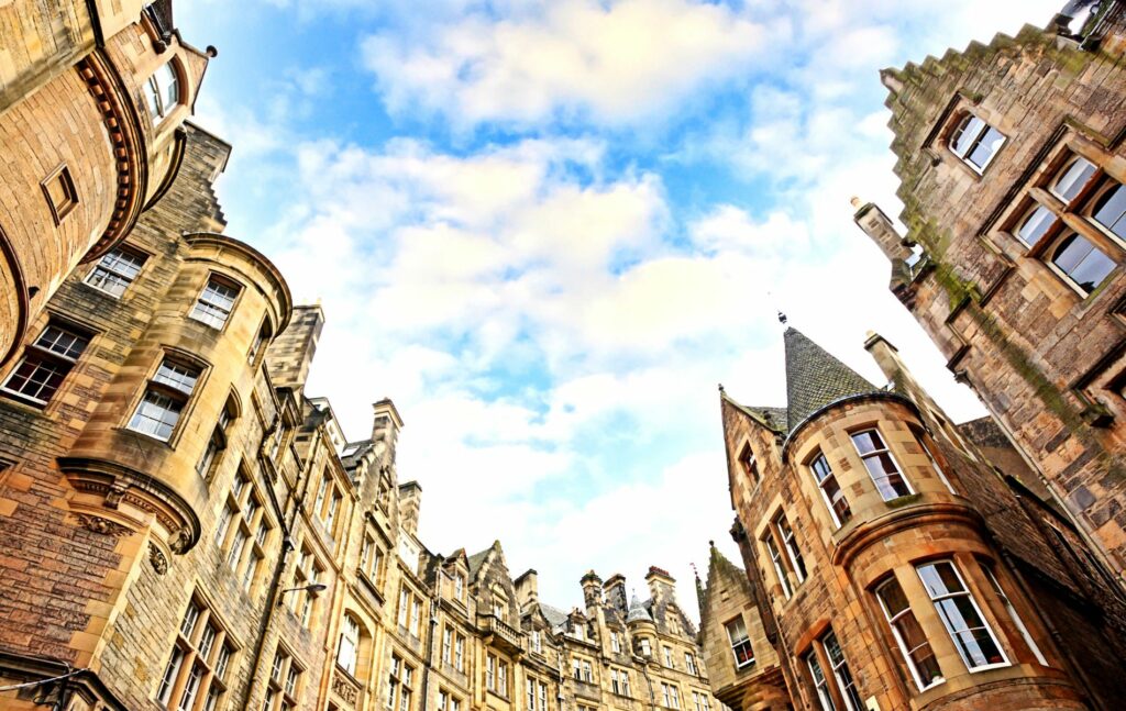 Moving to Scotland from America, Edinburgh Architecture