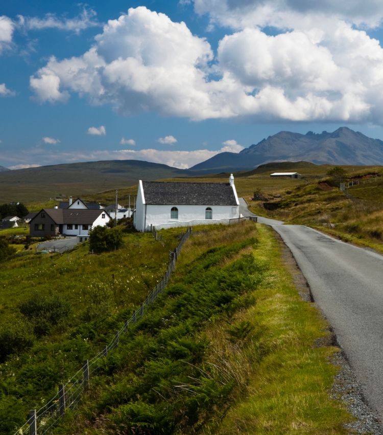 Remote places to live in Scotland