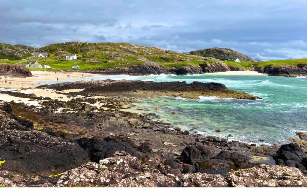 Clachtoll Beach in Lochinver, Scotland