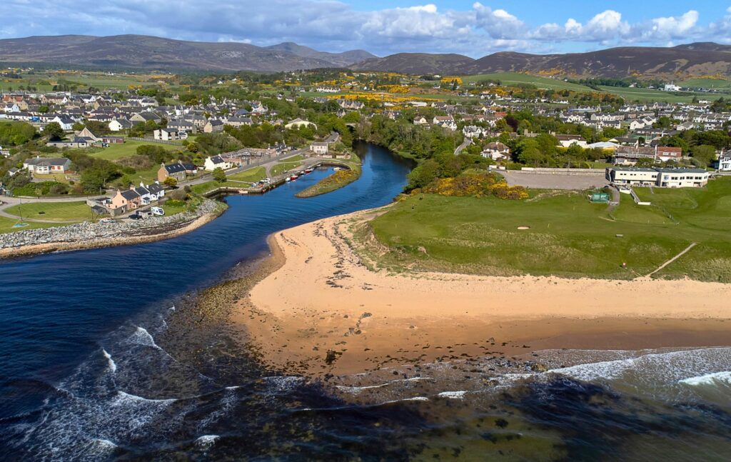 Brora in the Scottish Highlands