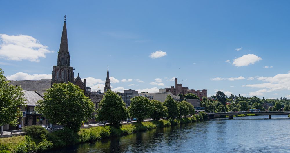 Schools and Education in the Highlands, view of Inverness
