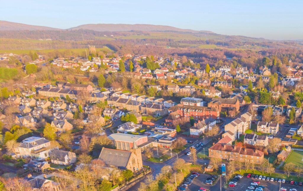 Milngavie town centre