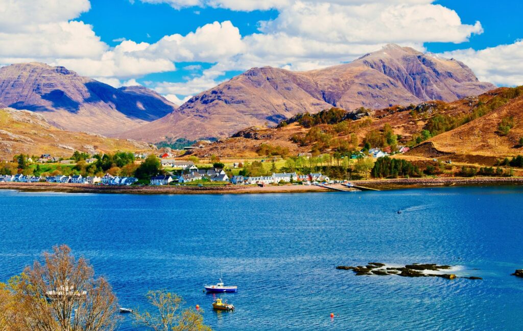 Shieldaig Village, Wester Ross, Scotland