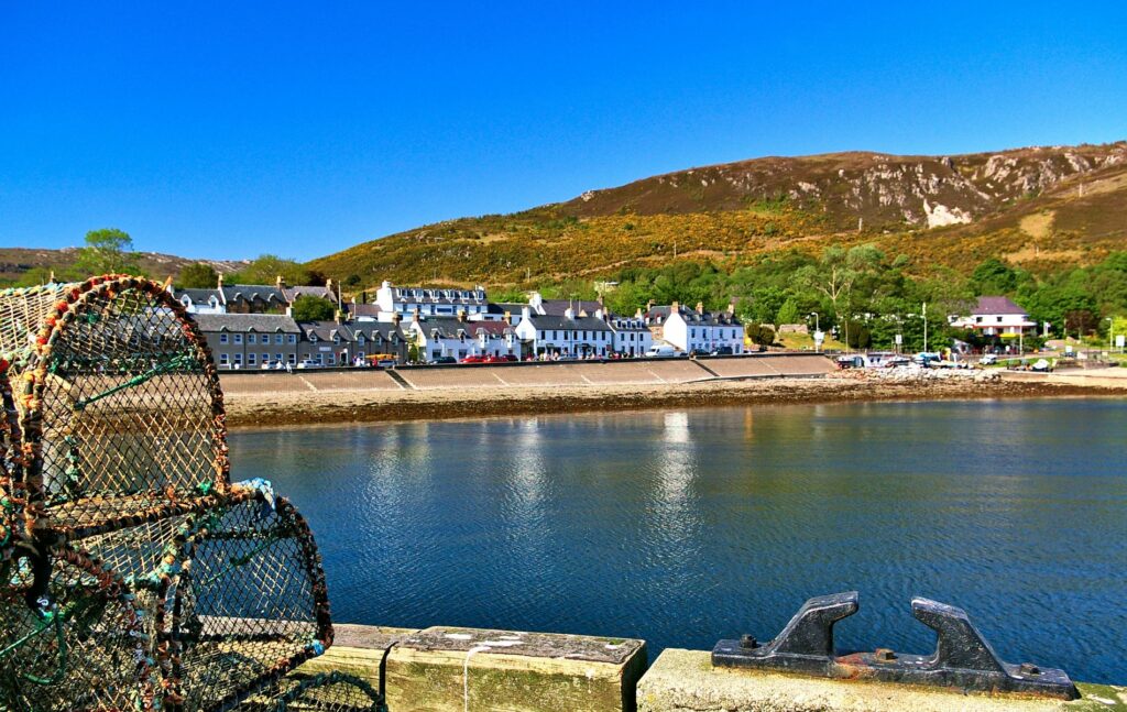 Waterfront houses in Ullapool