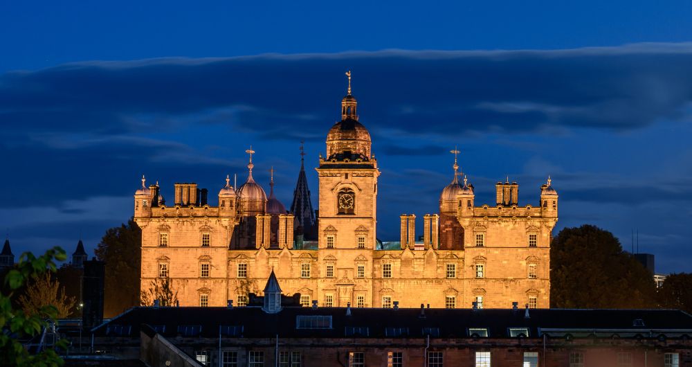 George Heriot school in Edinburgh Scotland