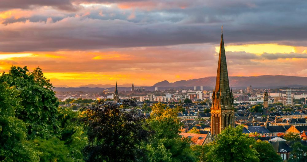 Glasgow Sunset