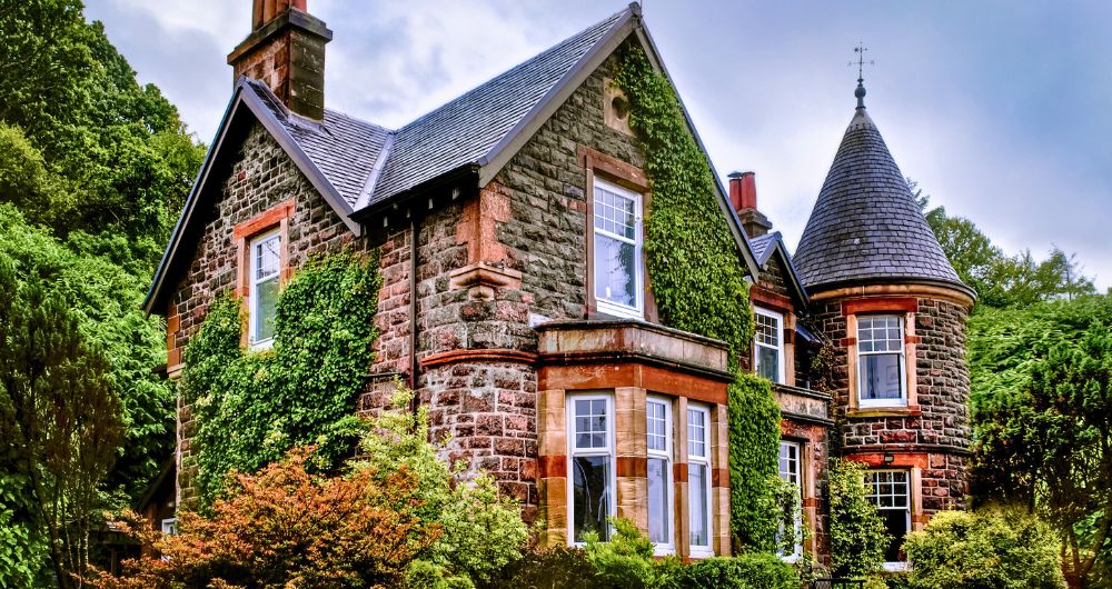 Old townhouse of oban