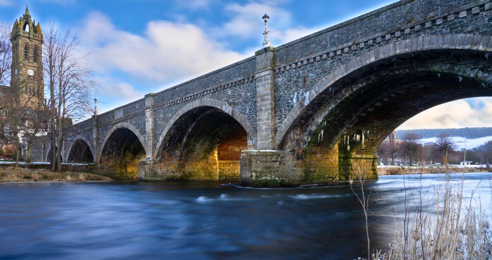 Twee Bridge at Peebles