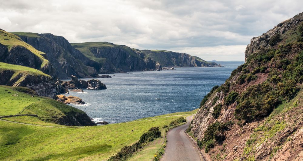 Rugged East Lothian Coastline