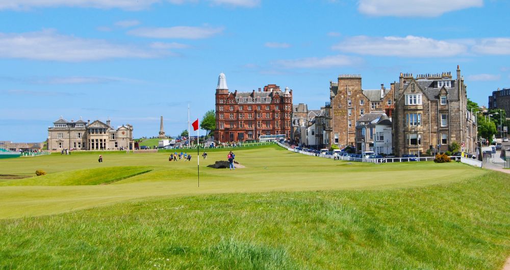 Golf and the Links at St Andrews, Scotland