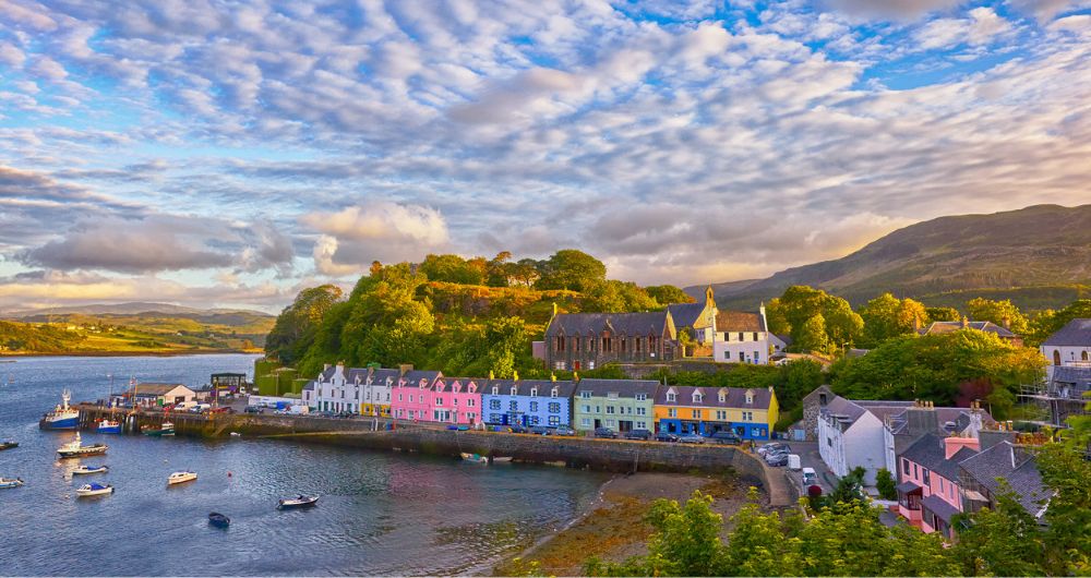 Portree on the Isle of Skye