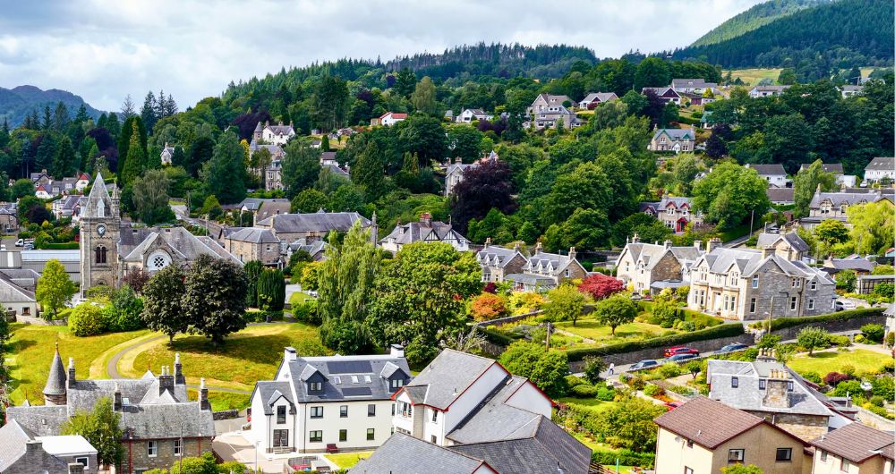 Homes in Pitlochry in Perthshrie