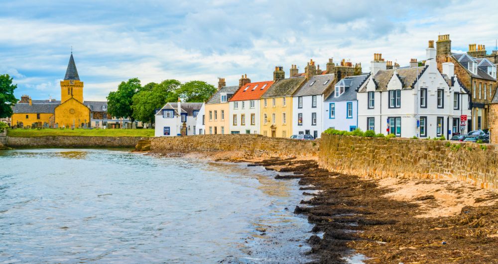 Anstruther small town in Fife Scotland