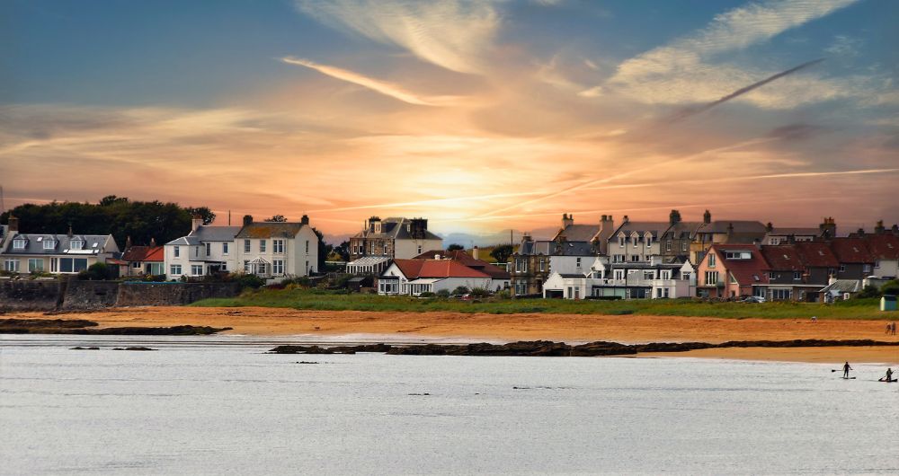 Elie a seaside village in the Fife region