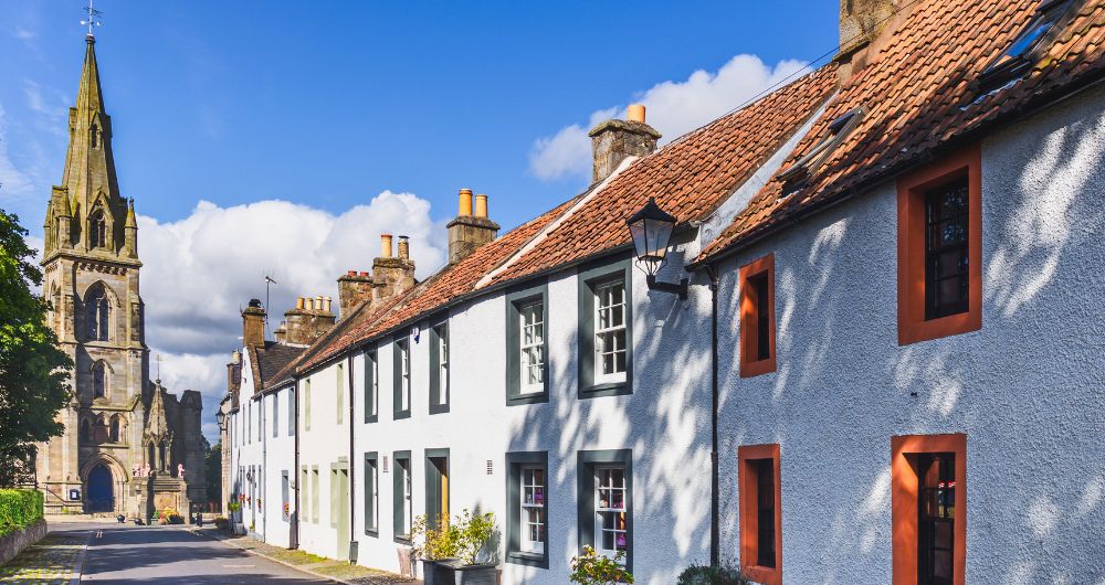 Fife Property Finderss, old houses in Falkland